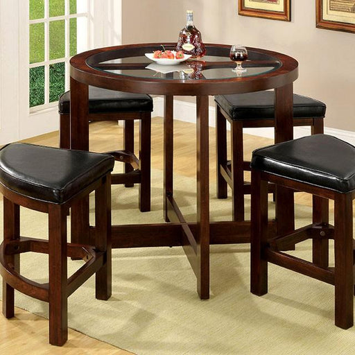 crystal-cove-i-dark-walnut-5-pc-round-counter-ht-table-set-kd