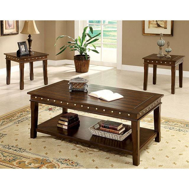 Fenwick Walnut 3 Pc. Coffee Table Set