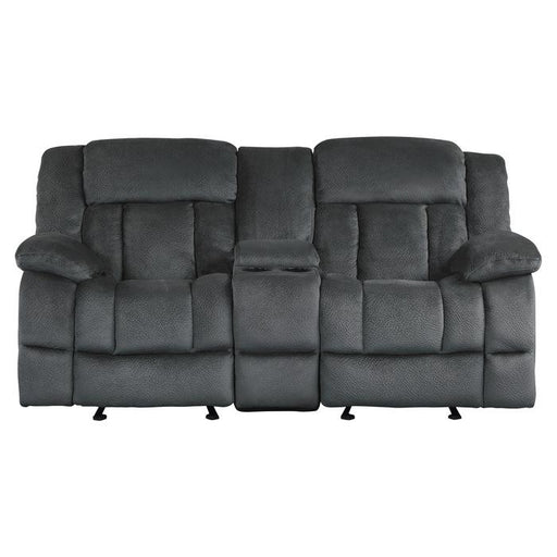 homelegance-furniture-laurelton-double-glider-reclining-loveseat-w-center-console-in-charcoal-9636cc-2