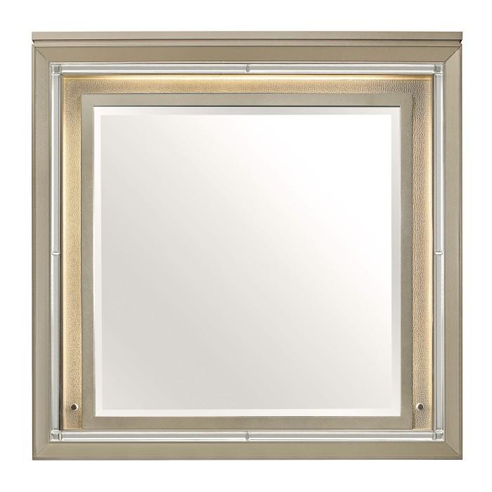 Youth Loudon Mirror in Champagne Metallic B1515-6 image