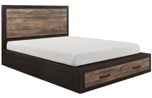 homelegance-miter-king-platform-bed-with-footboard-storage-in-rustin-mahogany-dark-ebony-1762k-1ek