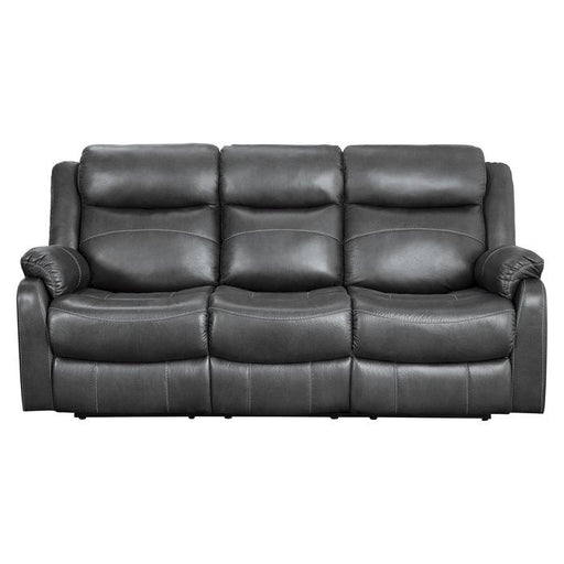 9990gy-3-double-lay-flat-reclining-sofa-with-center-drop-down-cup-holders