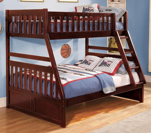 homelegance-rowe-twin-full-bunk-bed-in-dark-cherry-b2013tfdc-1