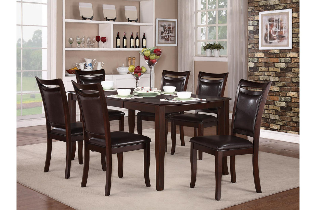 Maeve Dining Table in Dark Cherry 2547-72