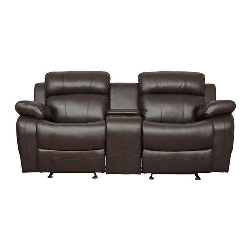 homelegance-furniture-marille-double-glider-reclining-loveseat-w-center-console-in-brown-9724brw-2