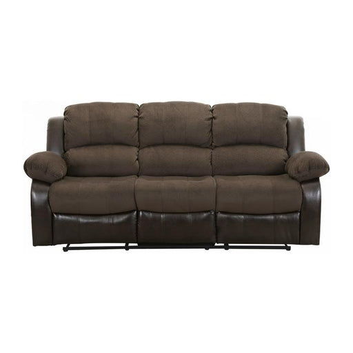 homelegance-furniture-granley-double-reclining-sofa-in-chocolate-9700fcp-3