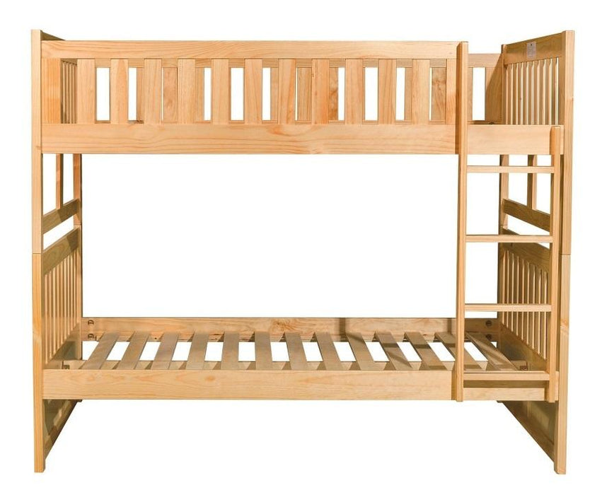 Bartly Full/Full Bunk Bed in Natural B2043FF-1