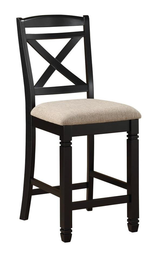 homelegance-baywater-counter-height-chair-in-black-set-of-2