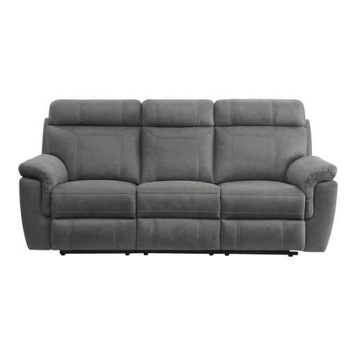 9301gry-3-double-reclining-sofa-with-center-drop-down-cup-holders