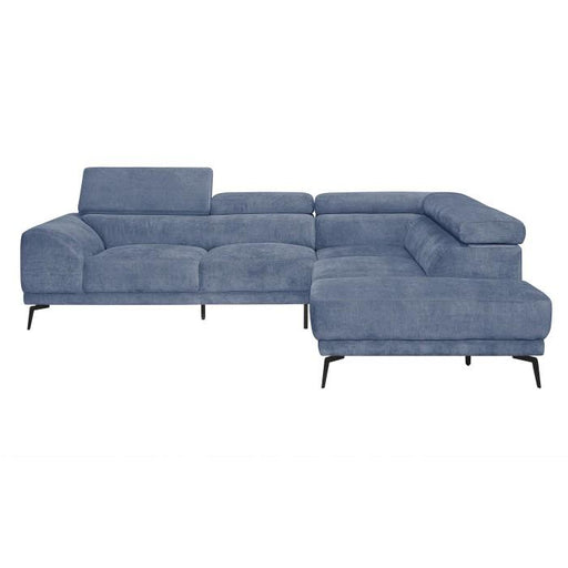 9409buesc-22-piece-sectional-with-adjustable-headrests-and-right-chaise