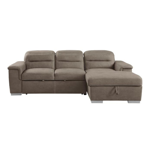 9808stpsc-22-piece-sectional-with-adjustable-headrests-pull-out-bed-and-right-chaise-with-hidden-storage