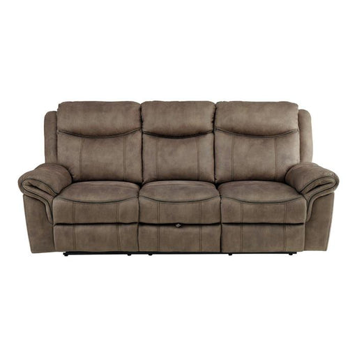 homelegance-furniture-aram-double-glider-reclining-sofa-in-dark-brown-8206nf-3