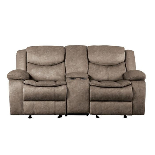 homelegance-furniture-bastrop-double-glider-reclining-loveseat-in-brown-8230fbr-2