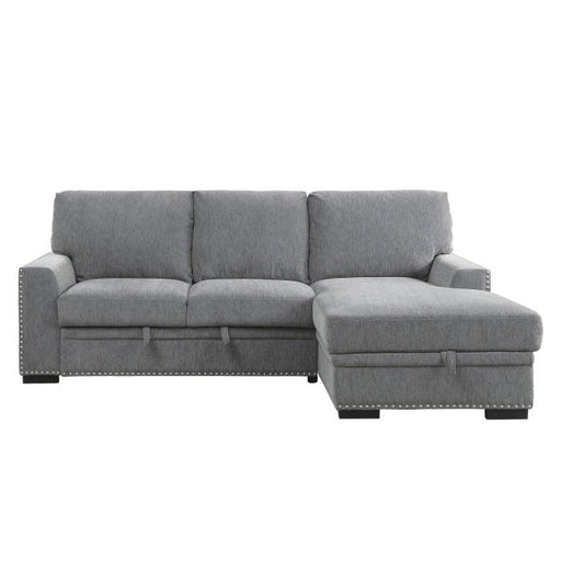 homelegance-furniture-morelia-2pc-sectional-with-pull-out-bed-and-right-chaise-in-dark-gray-9468dg-2rc2l