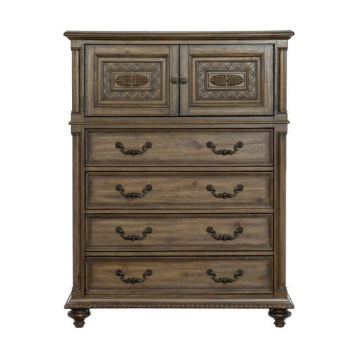 homelegance-furniture-rachelle-4-drawer-chest-in-weathered-pecan-1693-9