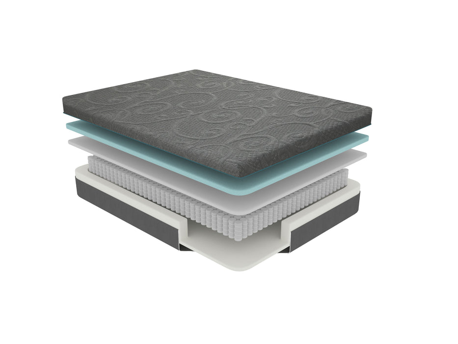 QUEEN 8'' Gel-Infused Memory Foam Hybrid-Mira Collection