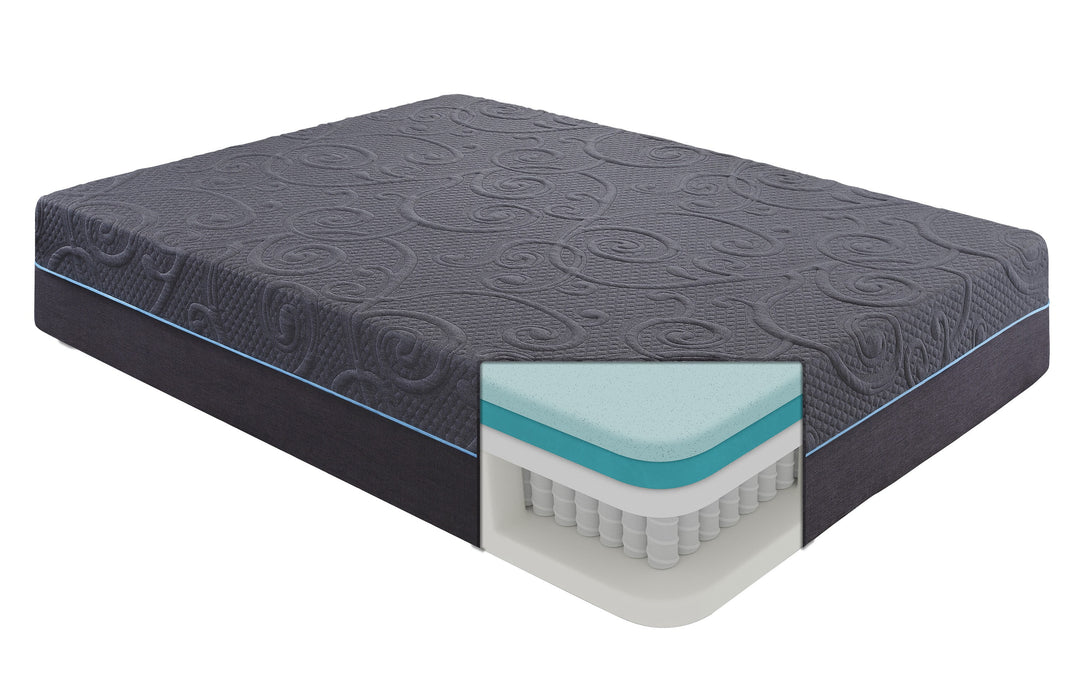 QUEEN 14'' Gel-Infused Memory Foam Hybrid-Mira Collection