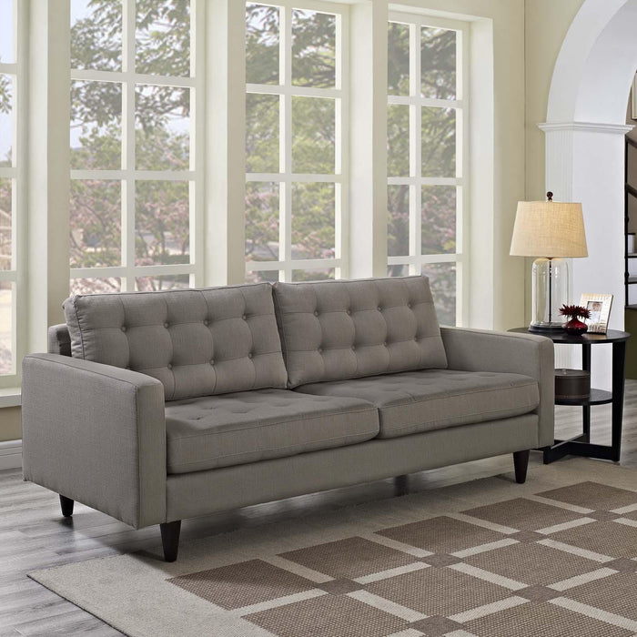 Empress Upholstered Fabric Sofa