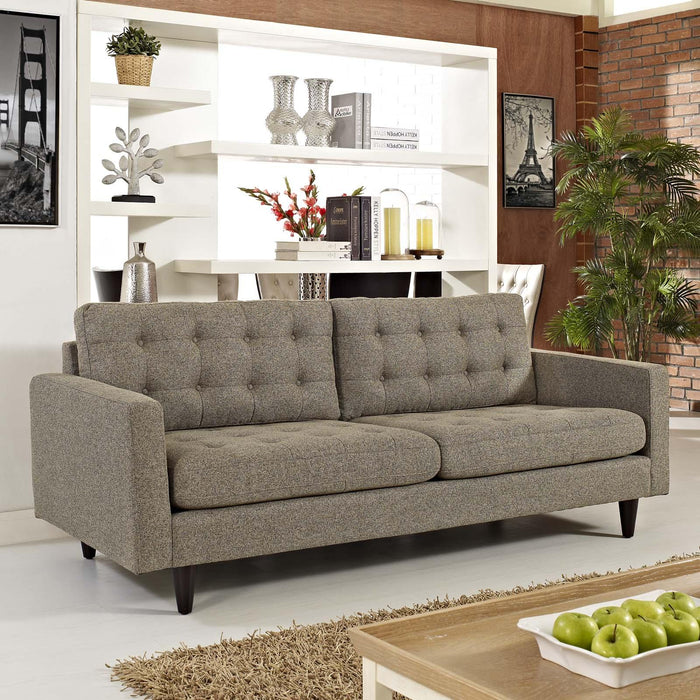 Empress Upholstered Fabric Sofa