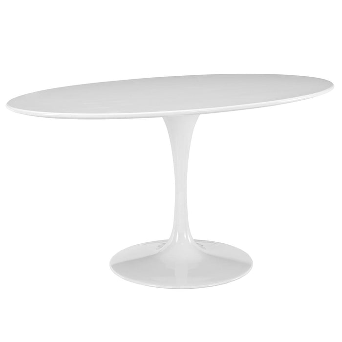 Lippa 60" Oval Wood Top Dining Table