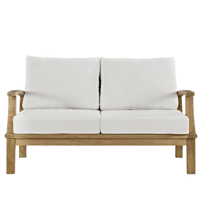 Marina Outdoor Patio Teak Loveseat