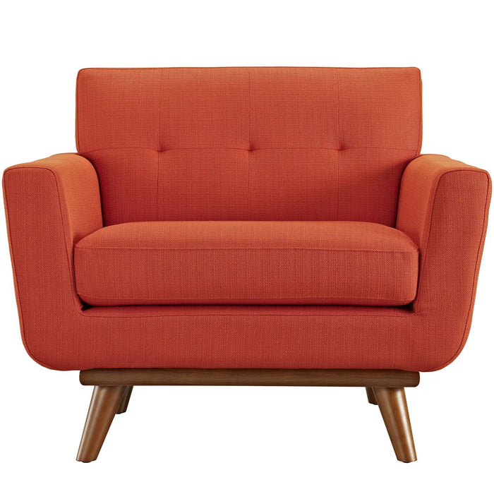 Engage Upholstered Fabric Armchair