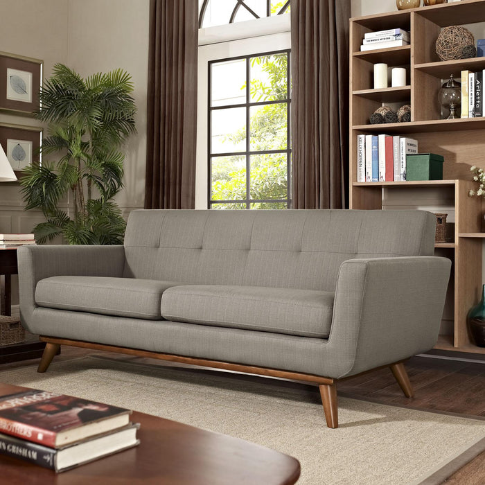 Engage Upholstered Fabric Loveseat