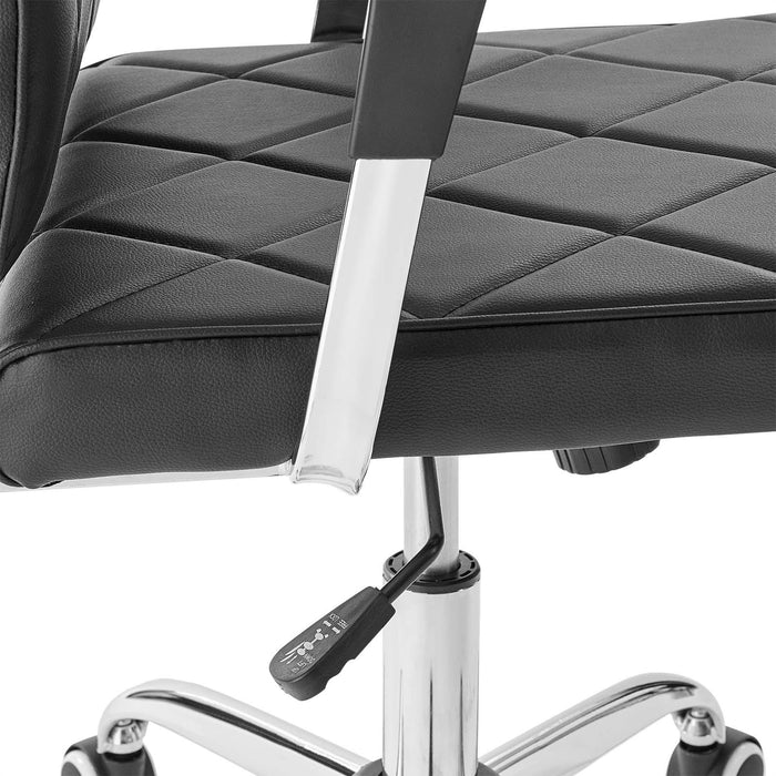 Lattice Vinyl Office Chair