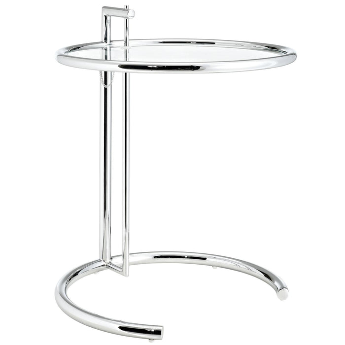 Eileen Gray Chrome Stainless Steel End Table image