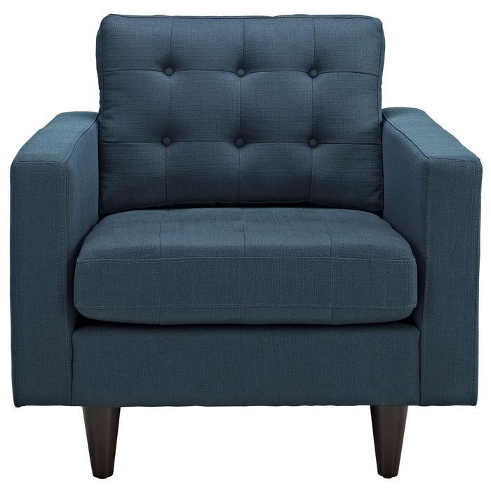 Empress Upholstered Fabric Armchair