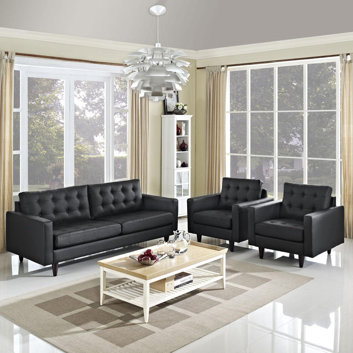 Empress Sofa and Armchairs Set of 3