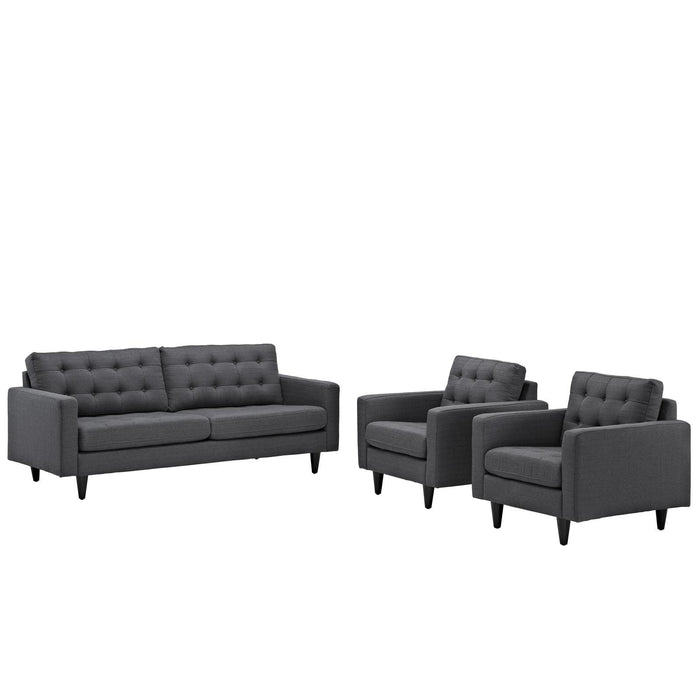 Empress Sofa and Armchairs Set of 3