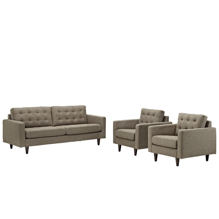 Empress Sofa and Armchairs Set of 3