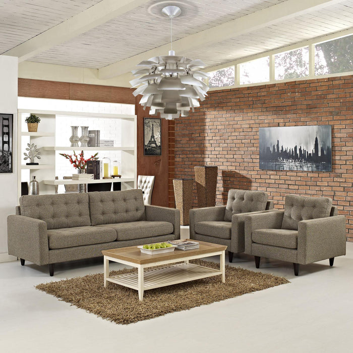 Empress Sofa and Armchairs Set of 3