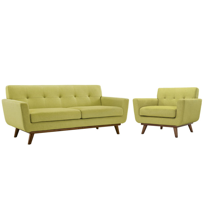 Engage Armchair and Loveseat Set of 2