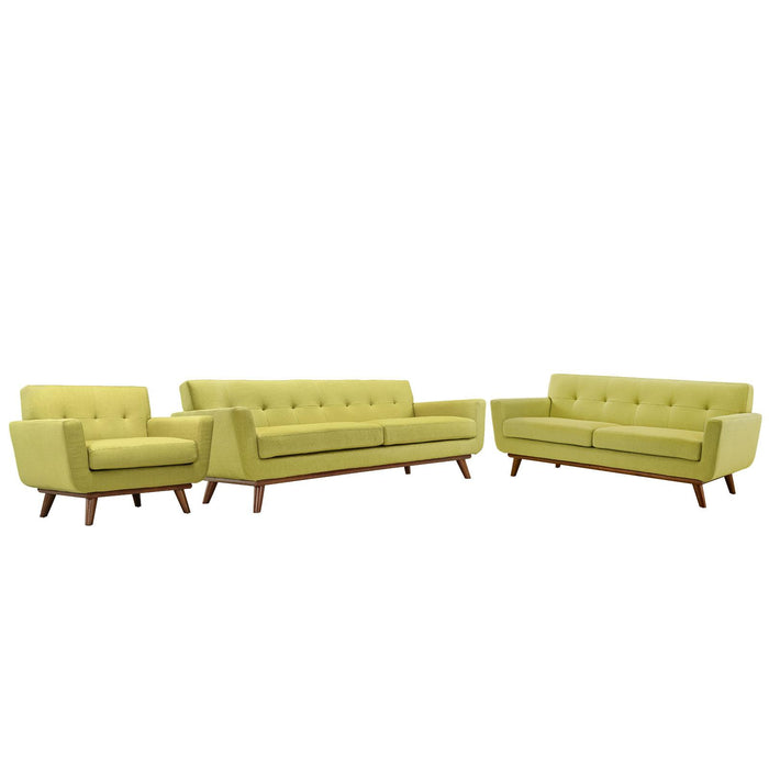 Engage Sofa Loveseat and Armchair Set of 3