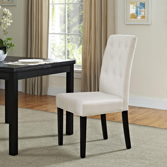 Confer Dining Fabric Side Chair