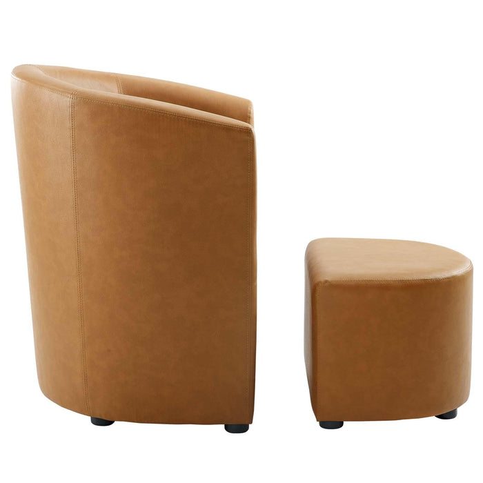 Divulge Armchair and Ottoman