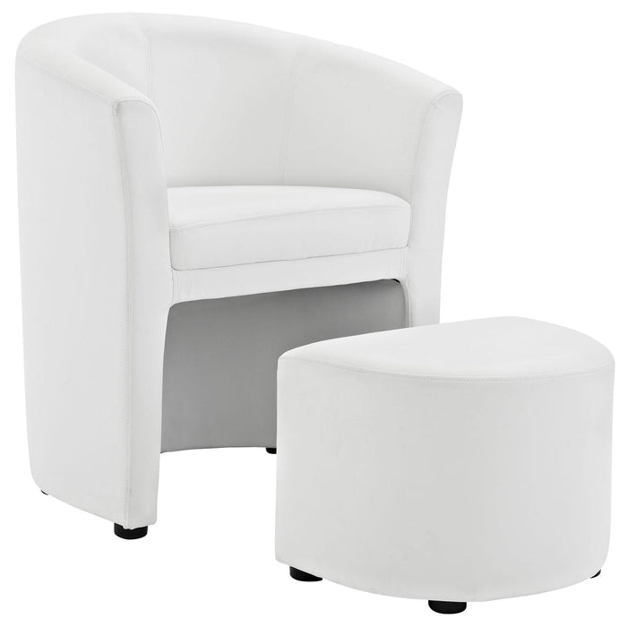 Divulge Armchair and Ottoman