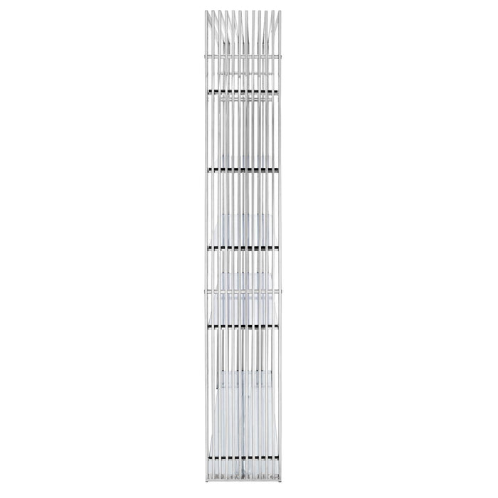 Gridiron Stainless Steel Bookshelf