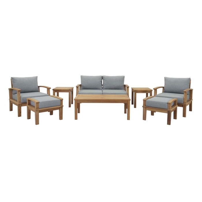 Marina 8 Piece Outdoor Patio Teak Set image