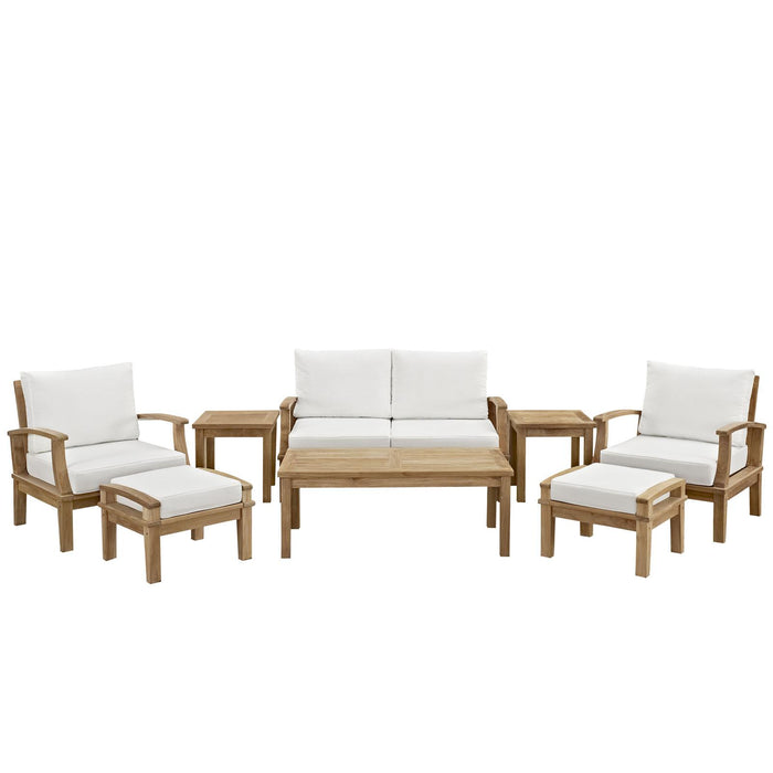 Marina 8 Piece Outdoor Patio Teak Set