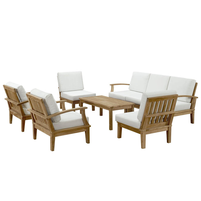 Marina 8 Piece Outdoor Patio Teak Set