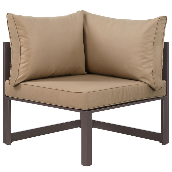 Fortuna Corner Outdoor Patio Armchair