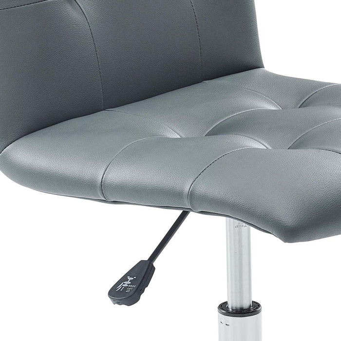 Prim Armless Mid Back Office Chair