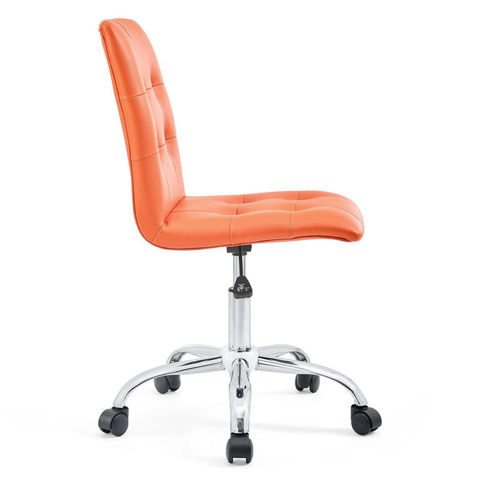 Prim Armless Mid Back Office Chair