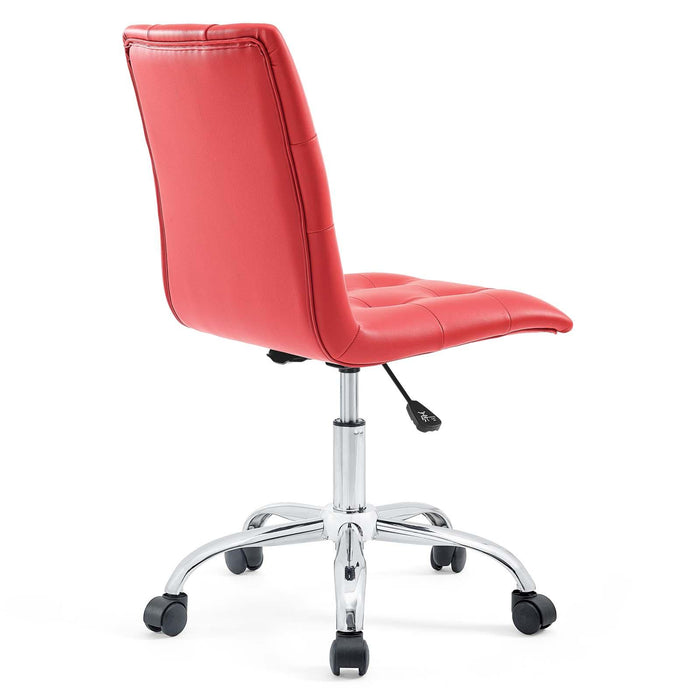 Prim Armless Mid Back Office Chair