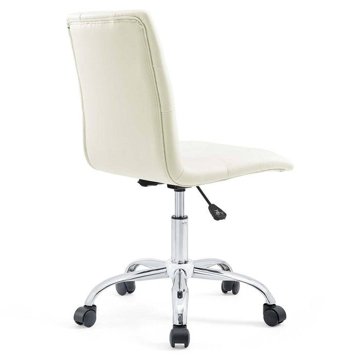 Prim Armless Mid Back Office Chair