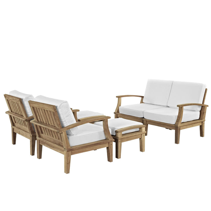 Marina 6 Piece Outdoor Patio Teak Set