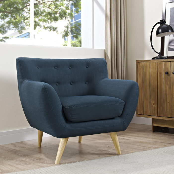 Remark Upholstered Fabric Armchair